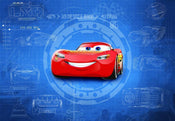 Komar Cars 3 Blueprint Fotobehang 368x254cm | Yourdecoration.nl