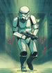 Komar Vlies Fotobehang Iadx4 024 Mandalorian Stormtrooper Print | Yourdecoration.nl