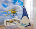 Komar Vlies Fotobehang Iangx8 018 Biplane Interieur | Yourdecoration.nl