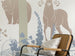 Komar Vlies Fotobehang Inx8 065 Forest Animals Detail | Yourdecoration.nl