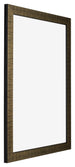 Leeds Wooden Photo Frame 59 4x84cm A1 Champagne Brushed Front Oblique | Yourdecoration.com