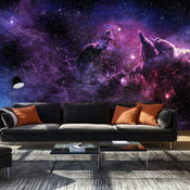 Fotobehang - Purple Nebula - Vliesbehang