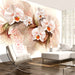 Fotobehang - Pale Yellow Orchids - Vliesbehang