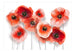 Fotobehang - Nine Poppies - Vliesbehang