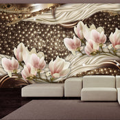 Fotobehang - Pearls and Magnolias - Vliesbehang