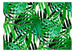 Fotobehang - Tropical Leaves - Vliesbehang