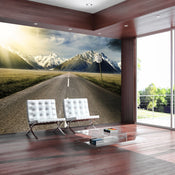 Fotobehang - The Long Road - Vliesbehang