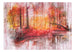 Fotobehang - Autumnal Forest - Vliesbehang