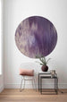 Komar Harmony Fotobehang 125x125cm Rond Sfeer | Yourdecoration.nl