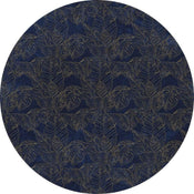 Komar Royal Blue Fotobehang 125x125cm Rond | Yourdecoration.nl