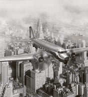 Dimex Airplane Fotobehang 225x250cm 3 banen | Yourdecoration.nl