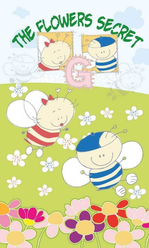 Dimex Baby Bees Fotobehang 150x250cm 2 banen | Yourdecoration.nl