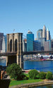 Dimex Brooklyn Bridge 1 Fotobehang 150x250cm 2 banen | Yourdecoration.nl