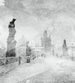 Dimex Charles Bridge Abstract II Fotobehang 225x250cm 3 banen | Yourdecoration.nl