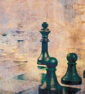 Dimex Chess Abstract Fotobehang 225x250cm 3 banen | Yourdecoration.nl