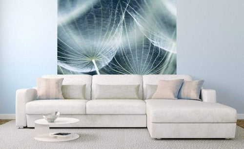 Dimex Dandelion Macro Fotobehang 225x250cm 3 banen Sfeer | Yourdecoration.nl