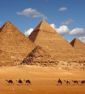 Dimex Egypt Pyramid Fotobehang 225x250cm 3 banen | Yourdecoration.nl