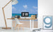 Dimex Empty Beach Fotobehang 225x250cm 3 banen Sfeer | Yourdecoration.nl