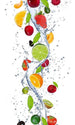 Dimex Fruits in Water Fotobehang 150x250cm 2 banen | Yourdecoration.nl