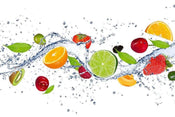 Dimex Fruits in Water Fotobehang 375x250cm 5 banen | Yourdecoration.nl