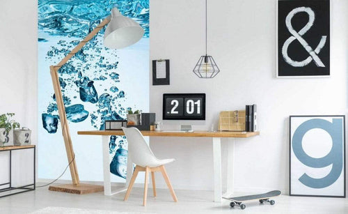 Dimex Ice Cubes Fotobehang 150x250cm 2 banen Sfeer | Yourdecoration.nl