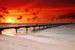 Dimex Jetty in Sunset Fotobehang 375x250cm 5 banen | Yourdecoration.nl