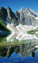 Dimex Lake Agnes Fotobehang 150x250cm 2 banen | Yourdecoration.nl