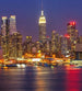 Dimex Manhattan at Night Fotobehang 225x250cm 3 banen | Yourdecoration.nl