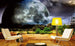 Dimex Moon Fotobehang 375x250cm 5 banen Sfeer | Yourdecoration.nl