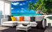 Dimex Paradise Beach Fotobehang 375x250cm 5 banen Sfeer | Yourdecoration.nl