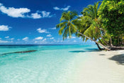 Dimex Paradise Beach Fotobehang 375x250cm 5 banen | Yourdecoration.nl