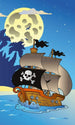 Dimex Pirate Ship Fotobehang 150x250cm 2 banen | Yourdecoration.nl