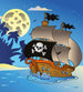 Dimex Pirate Ship Fotobehang 225x250cm 3 banen | Yourdecoration.nl