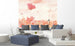 Dimex Poppies Abstract Fotobehang 225x250cm 3 banen sfeer | Yourdecoration.nl