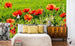 Dimex Poppy Field Fotobehang 375x250cm 5 banen Sfeer | Yourdecoration.nl