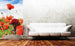 Dimex Red Poppies Fotobehang 150x250cm 2 banen Sfeer | Yourdecoration.nl