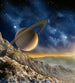 Dimex Spacescape Fotobehang 225x250cm 3 banen | Yourdecoration.nl