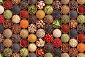 Dimex Spice Bowls Fotobehang 375x250cm 5 banen | Yourdecoration.nl