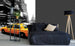 Dimex Taxi Fotobehang 225x250cm 3 banen Sfeer | Yourdecoration.nl