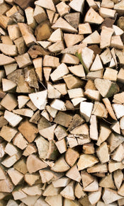 Dimex Timber Logs Fotobehang 150x250cm 2 banen | Yourdecoration.nl