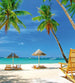 Dimex Tropical Beach Fotobehang 225x250cm 3 banen | Yourdecoration.nl