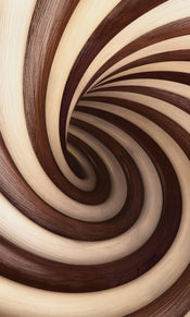 Dimex Twisted Tunel Fotobehang 150x250cm 2 banen | Yourdecoration.nl