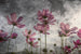 Dimex Violet Flower Abstract Fotobehang 375x250cm 5 banen | Yourdecoration.nl