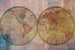 Dimex Wold Map Abstract II Fotobehang 375x250cm 5 banen | Yourdecoration.nl