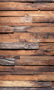 Dimex Wooden Wall Fotobehang 150x250cm 2 banen | Yourdecoration.nl