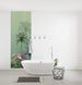 Komar Jungle Flamingo Vlies Fotobehang 100x280cm 2 banen Sfeer | Yourdecoration.nl