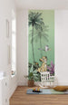 Komar Jungle Simba Vlies Fotobehang 100x280cm 2 banen Sfeer | Yourdecoration.nl