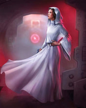 Komar Star Wars Classic Leia Vlies Fotobehang 200x250cm 4 banen | Yourdecoration.nl