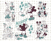 Komar Mickey and Friends Vlies Fotobehang 350x250cm 7 banen | Yourdecoration.nl