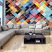 Fotobehang - Colour Patchwork - Vliesbehang